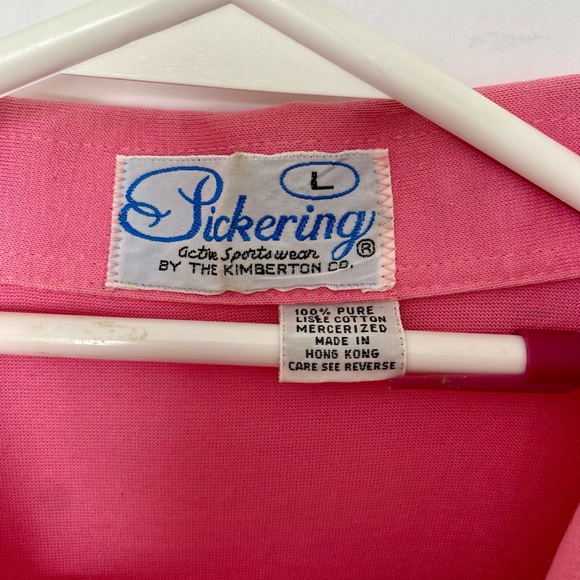 Pickering Shirts Vintage Pickering Cotton Lake Nona Golf Club Polo